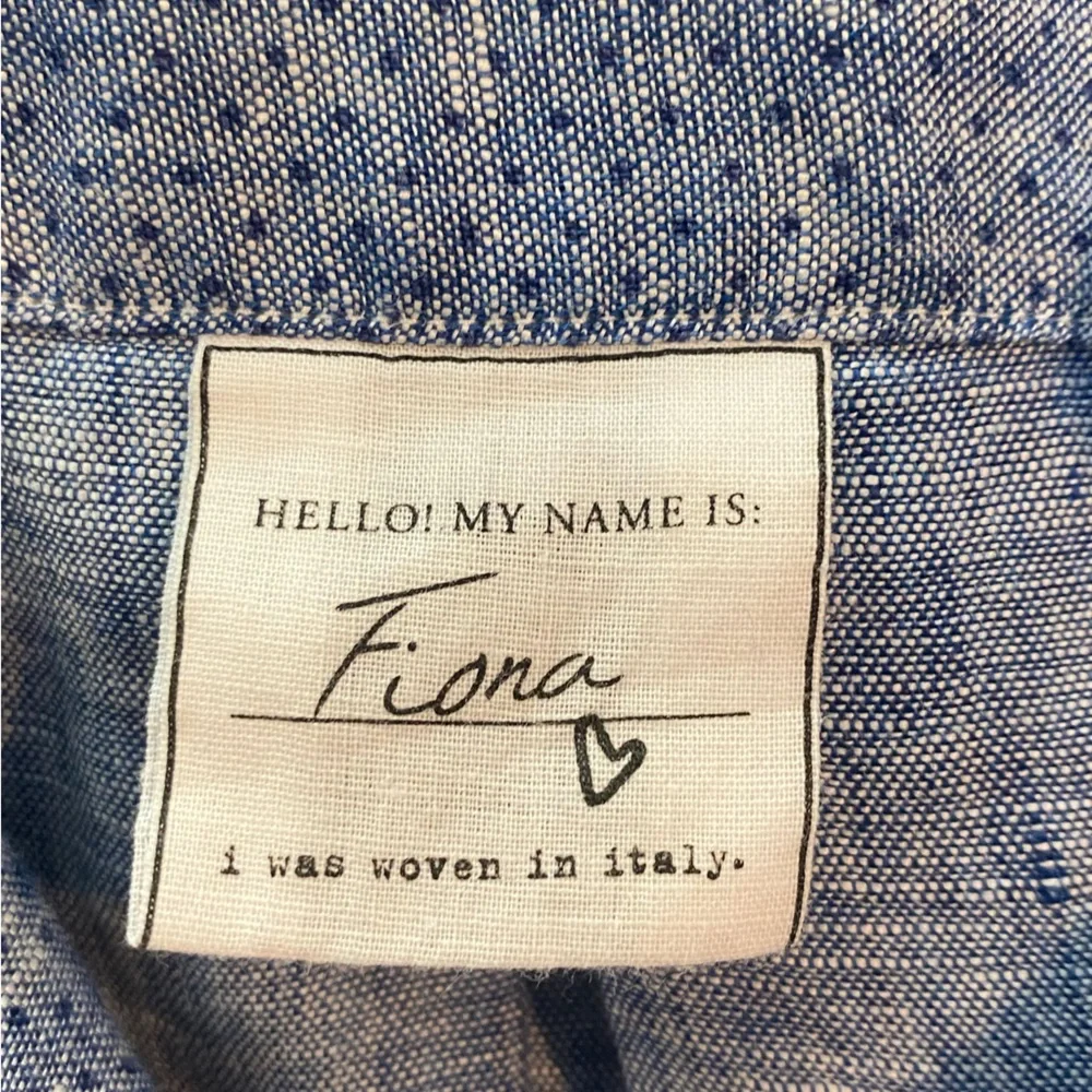 Frank & Eileen sleeveless linen blouse. EUC - Picture 9 of 11